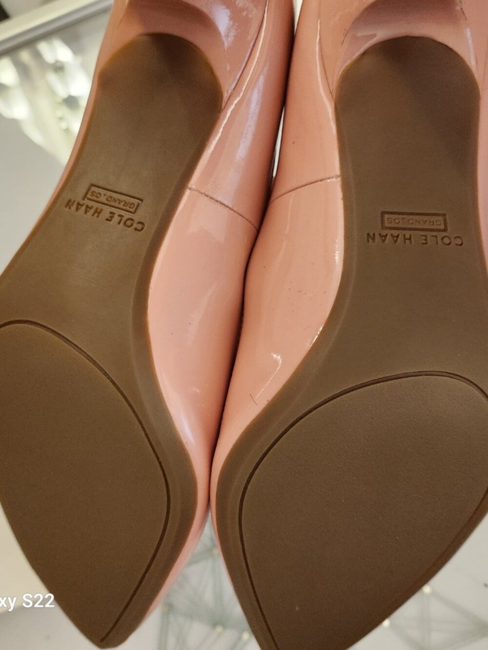 Cole Haan "Prieta Pump II" Peony Patent Leather Pumps. NIB Size 9B(regular) - Picture 8 of 11